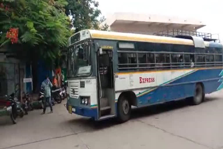 rtc buses start on wednesday at hindhupur ananthapuram district