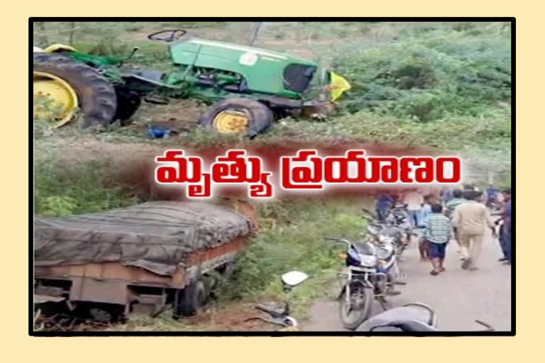 Road accident in Krishna district