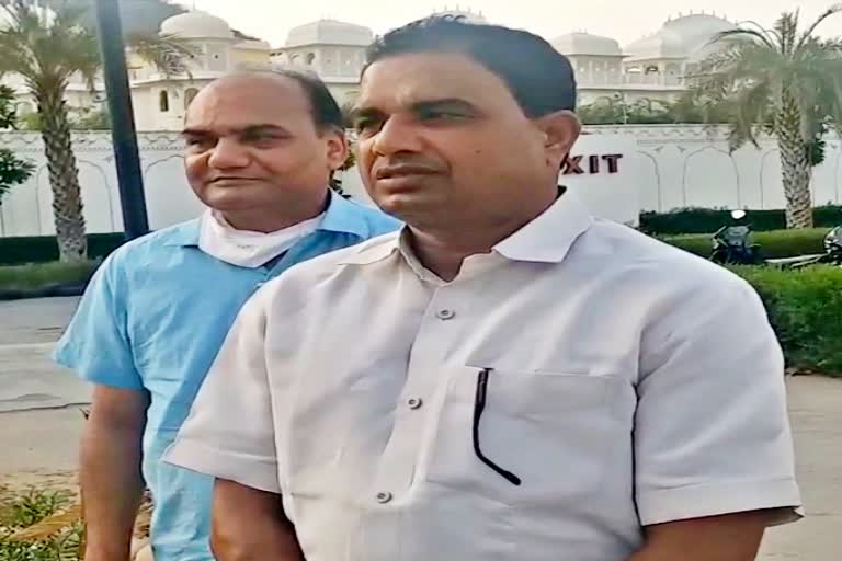 jaipur news  etv bharat news  rajasthan government  in rajasthan rajya sabha election  rajya sabha election 2020  MLA girraj malinga  MLA purchase case news  chief whip mahesh joshi