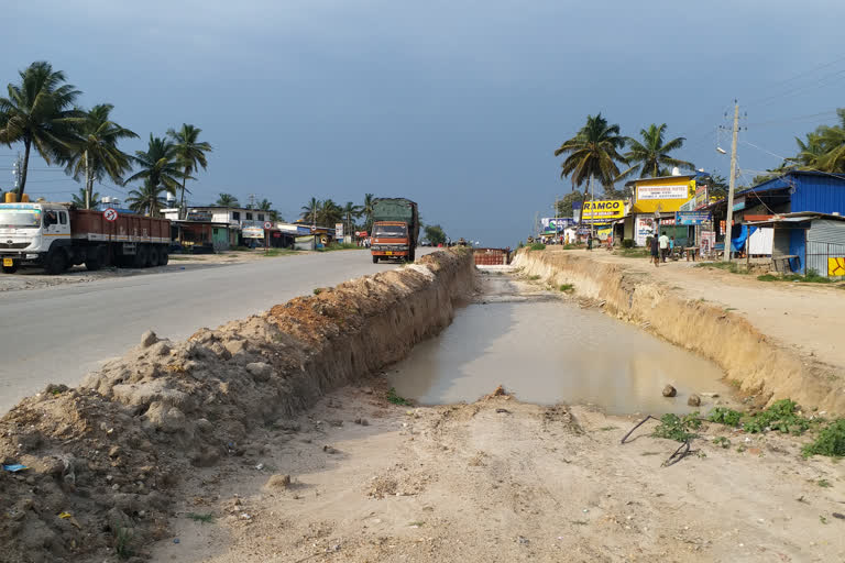 NH 75 Works have not yet completed