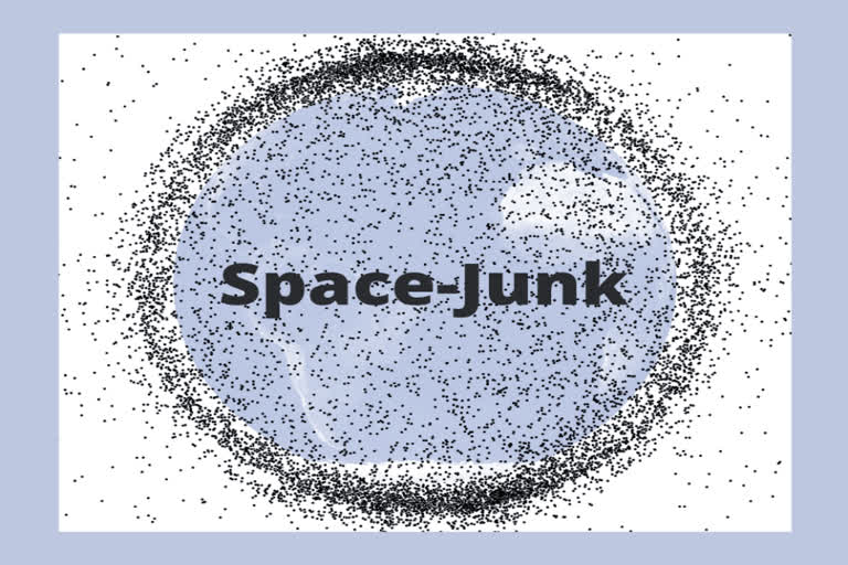 satellite to space junk, space junk study