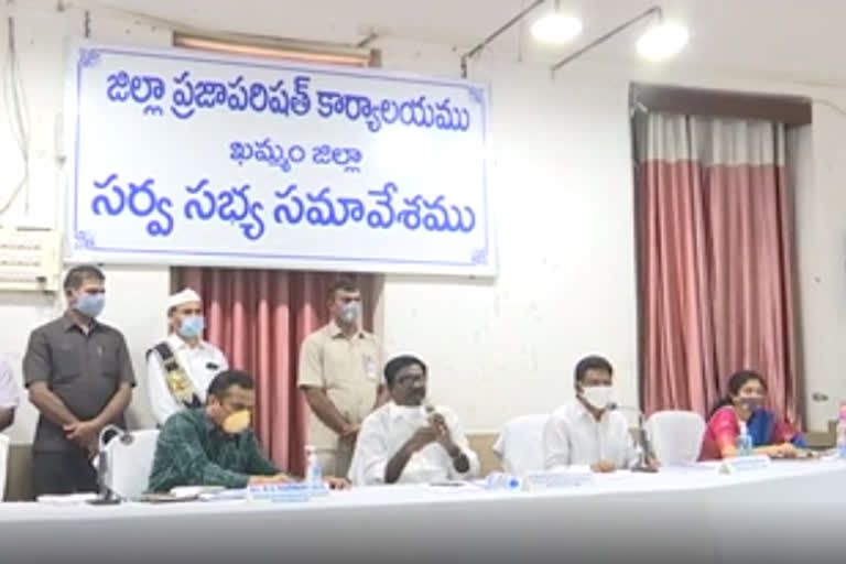 minister puvvada ajay participated in khammam meeting