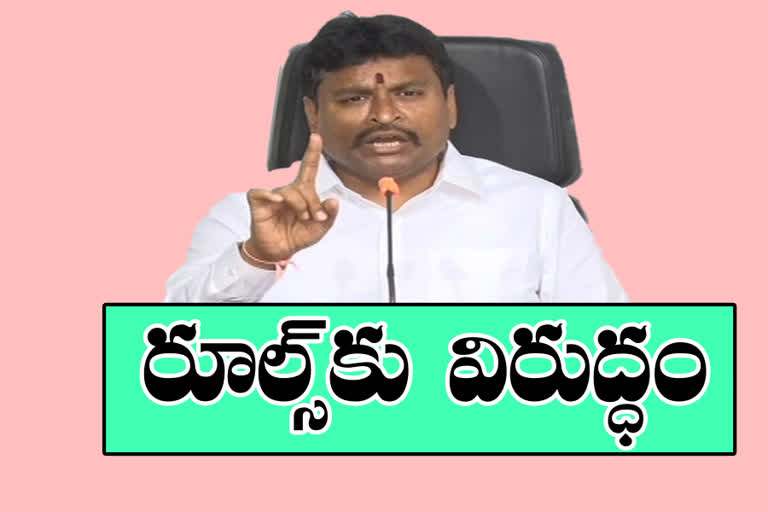 Minister vellampalli SrinivasaRao fire on yenamala ramakrishnudu for budget in ap Assembly