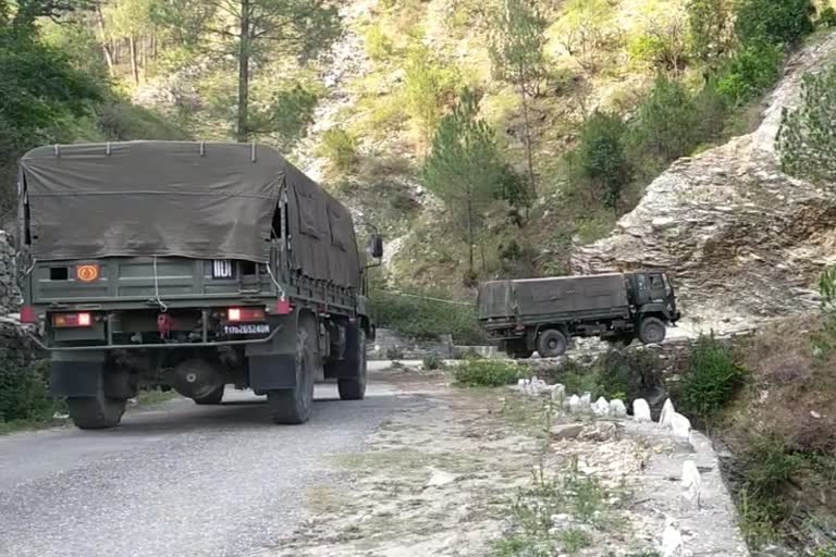 strict security on china border link with chamoli