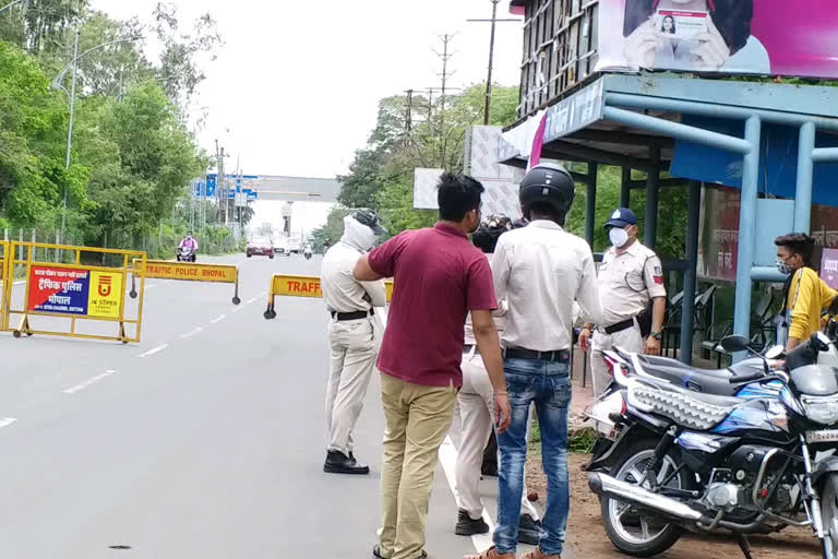 police take action