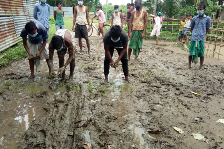 Poor Road Condition, Massive Protest by Local People