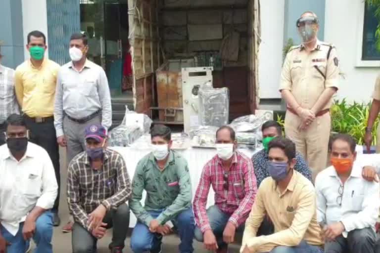 ATM theft Criminals arrested by Pimpri Chinchwad Crime Branch