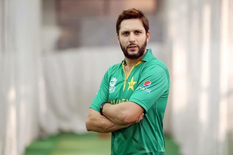 Former Pakistan captain Shahid Afridi