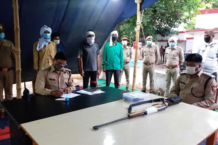 three murder accused arrested in sultanpur