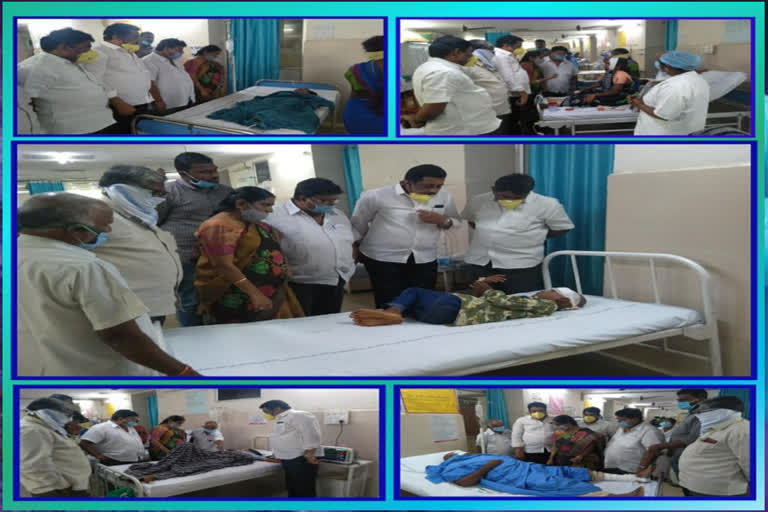 mp-nama-camp-office-team consolate of-tractor-accident-victims in khammam