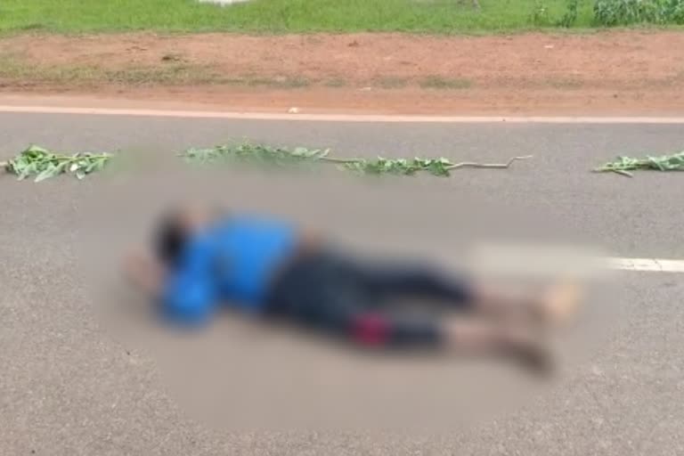 Rescue young man's decomposed body in nabarangpur