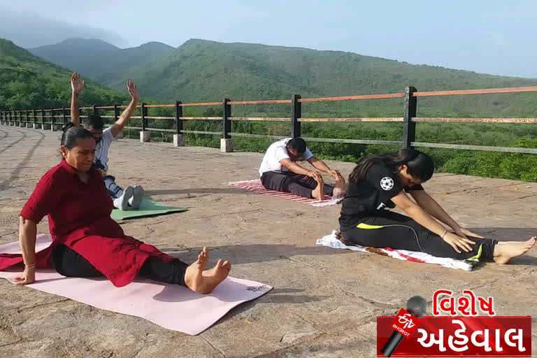 yoga day celebration in junagadh