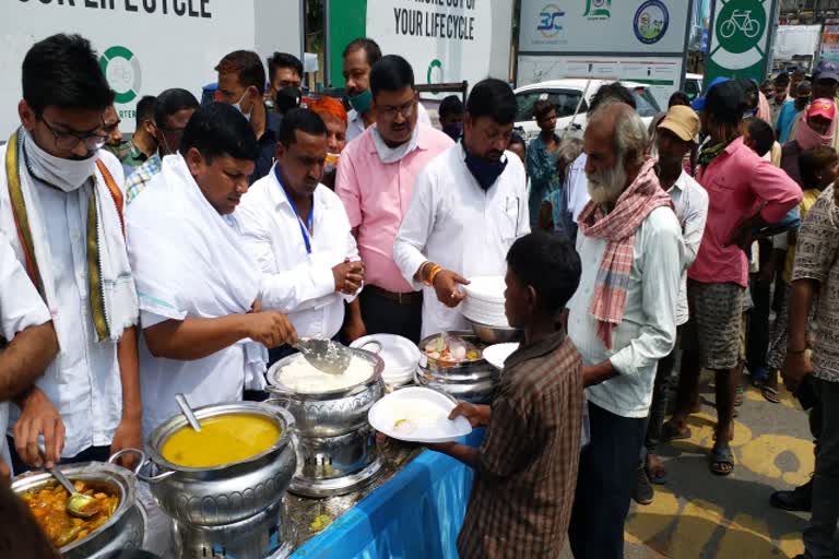 Rahul Gandhi birthday celebrated in ranchi