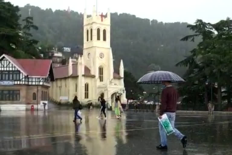 rainfall and hail strom in himachal