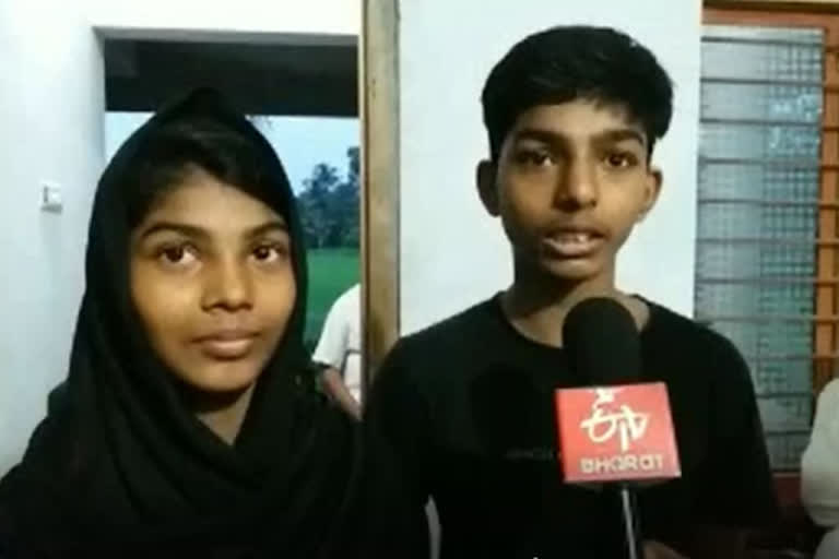 Two students get electricity connection for online classes