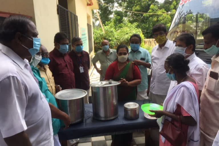 'Goodbye to hunger'; The meal plan has just begun  The meal plan has just begun  'വിശപ്പിന് വിട'  റാന്നിയിൽ 'വിശപ്പിന് വിട' ഭക്ഷണ പദ്ധതിയ്ക്ക് തുടക്കമായി