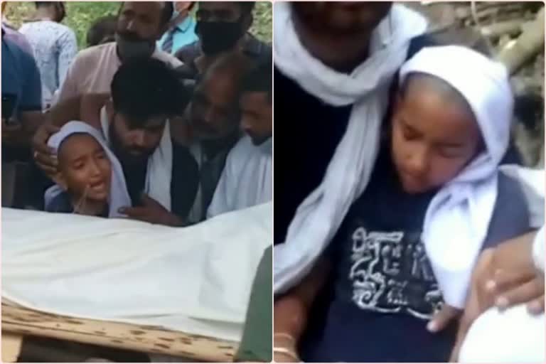 younger brother of martyred ankush thakur fainted before the last rites at cremation ground