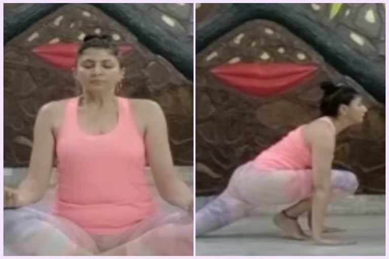 preparation for yoga day in ghaziabad during corona epidemic