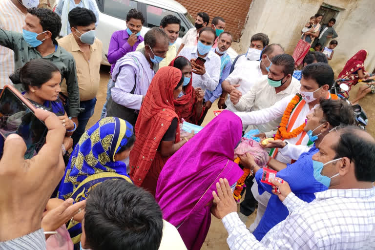 Rahul Gandhi birthday celebrated as Seva Divas in bilaspur