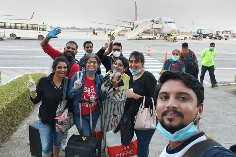 175 Gujarati nationals arrive in India