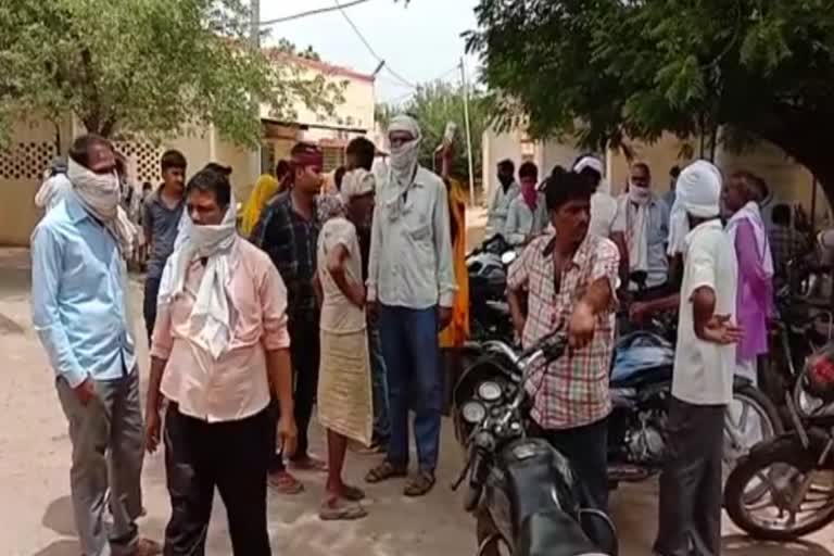 जमीनी विवाद को लेकर खूनी संघर्ष, दौसा में जमीन विवाद, land dispute, dausa news, rajasthan news ,land dispute in dausa