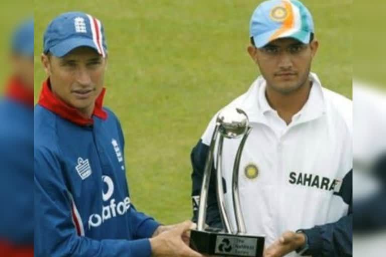 Ganguly, Hussain engage in funny banter