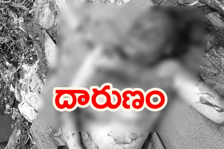 suspected women dead body in sunnam cheruvu sanathnagar hyderabad