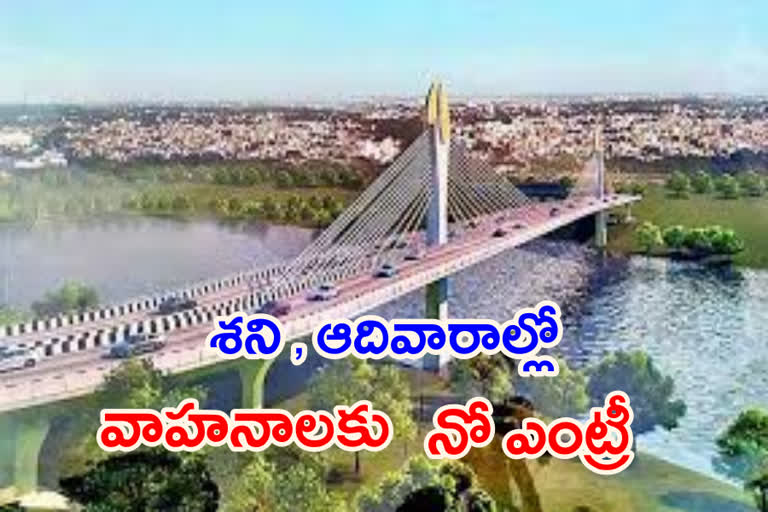 only tourists allowed into durgam cheruvu cable bridge on weekends