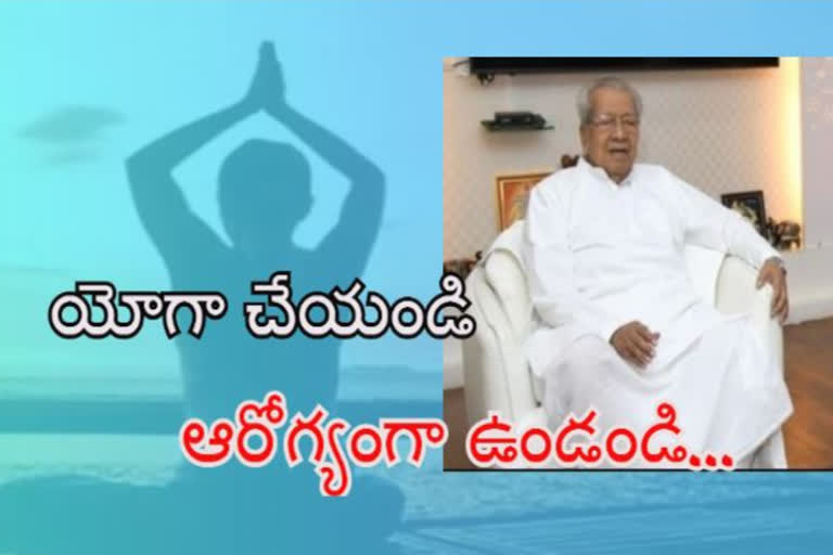 governor biswabhushan harichandan on international yoga day