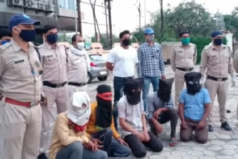 Indore Police arrests a gang of robbers