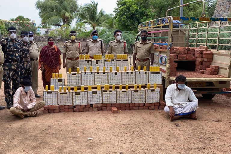 liquor illegal transport in uravakonda ananthapuram district