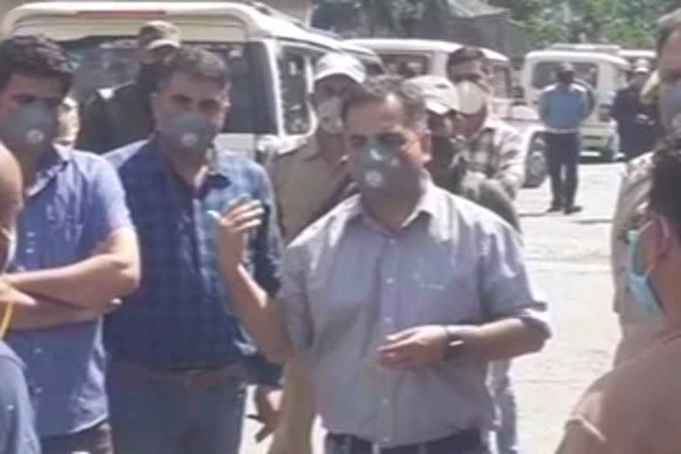 DDC  ramban visit jawahar tunnel,  review implementation of inter division  movement