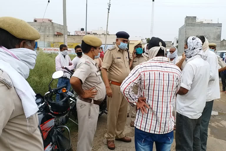 Deadbody of Farmer, अलवर न्यूज़