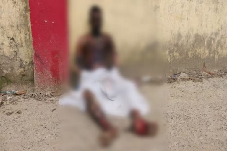 man burn himself by petrol in giridih, man burn himself in giridih, news of Pachamba Police Station giridih, गिरिडीह में एक शख्स ने खुद को किया आग के हवाले, गिरिडीह में खुद के शरीर में लगाई आग