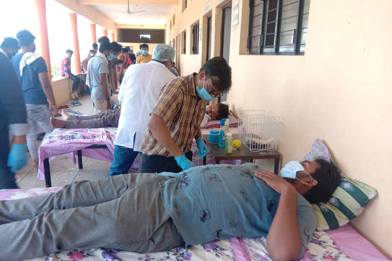 Blood donation camp