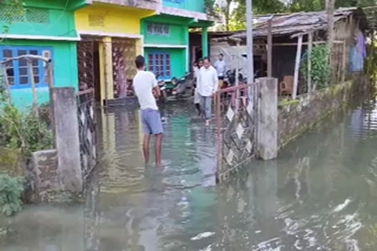 Flood At Sivasagar