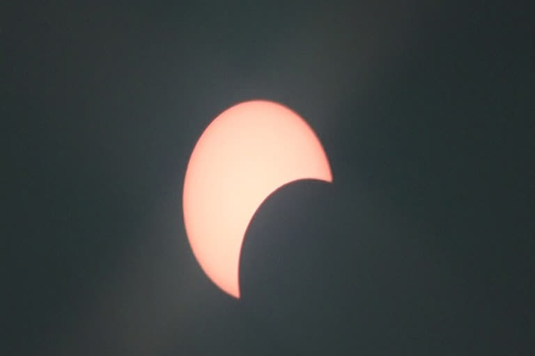 People also witnessed the eclipse in Bihar