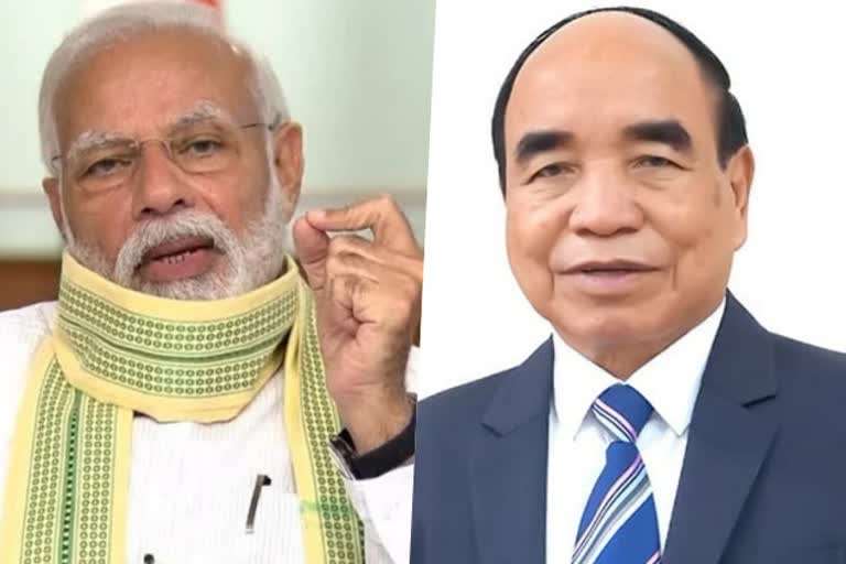 pm-modi-assures-support-to-mizoram-cm-in-wake-of-earthquake