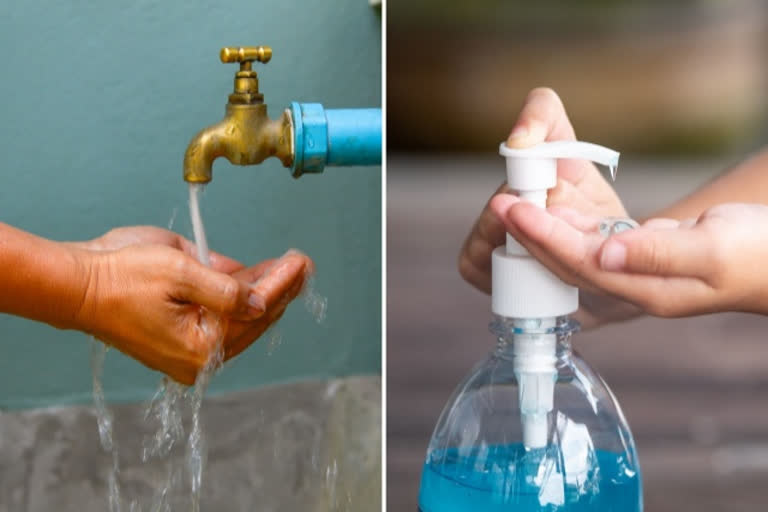 Hand washing and Hand sanitizers