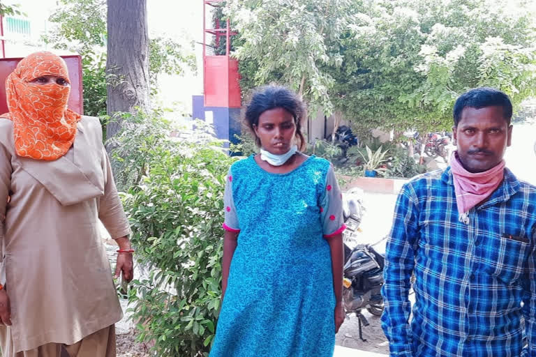 woman missing from telangana reached to her family