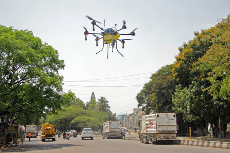 Drones in India during pandemic times