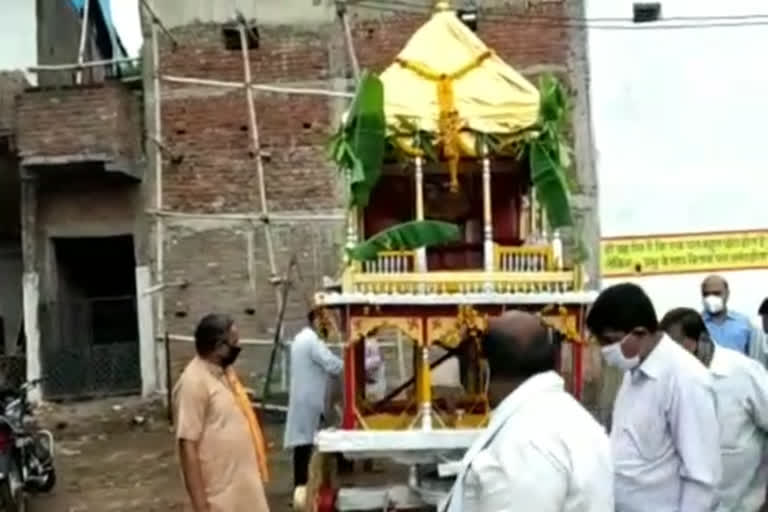 Administration did not give permission to visit Lord Jagannath's chariot in Jabalpur