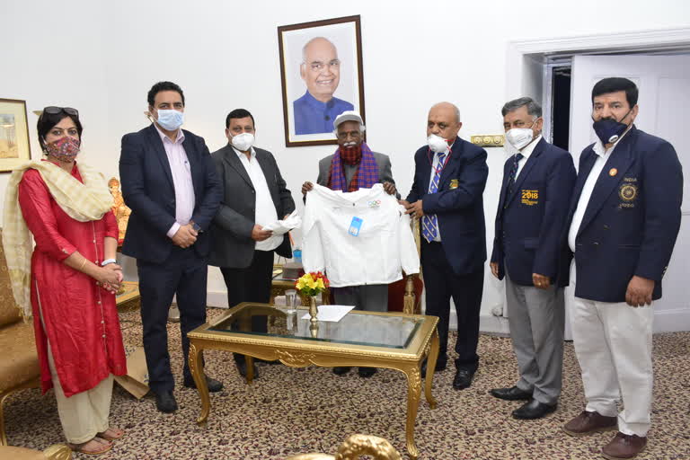 Governor Bandaru Dattatreya met Himachal Pradesh Olympic Association officers