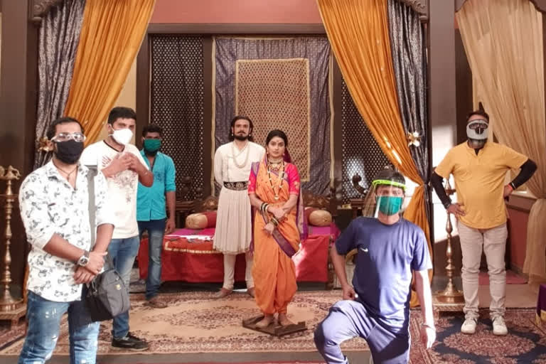 Shooting of 'Swarajyajanani Jijamata