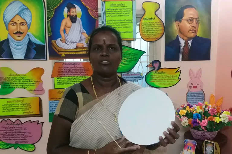 Tamil Nadu teacher wins hearts of children and netizens through her innovative works amid lockdown