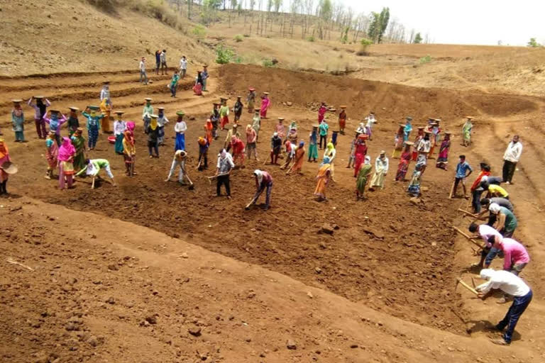 More than 23 lakh laborers got work under MNREGA