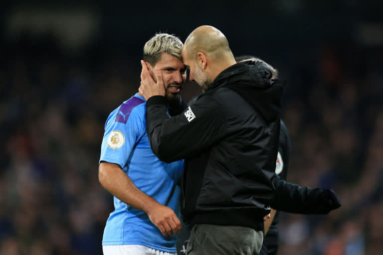 Pep Guardiola, Sergio Aguero