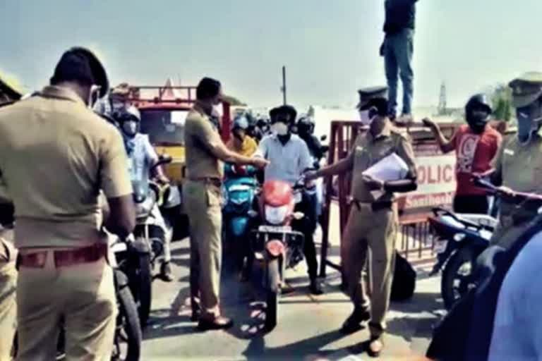 traffic cases in tamil nadu