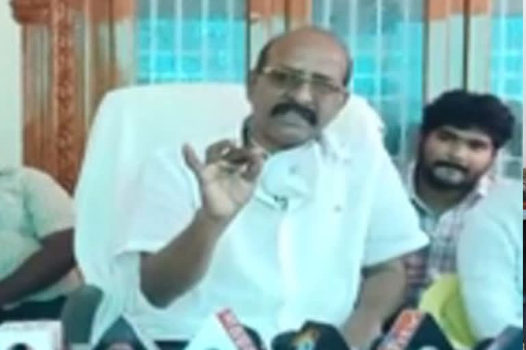 mlc babu rajendra prasad criticises ycp government