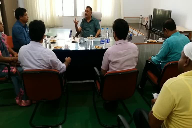 DDC holds meeting with Jama Block Development Officer in dumka